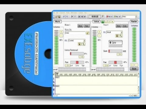 Easy Audio Mixer აუდიო ფაილებთან სამუშაოდ