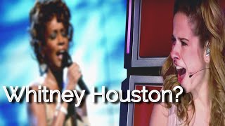 Лучшие каверы "Whitney Houston" на шоу Голос | Америка ищет таланты