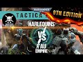 Warhammer 40,000 Tactica Report: Harlequins vs T'au 2000pts