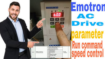 Emotron drive Basic parameters