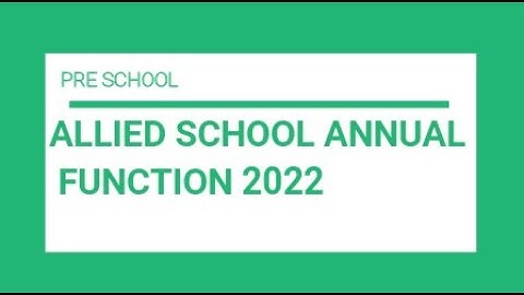 HUM AIK HAIN#ANNUAL FUNCTION PERFORMANCE 2022