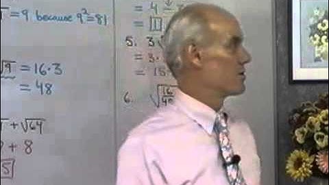 Mini Lecture: Square Roots and the Pythagorean Theorem