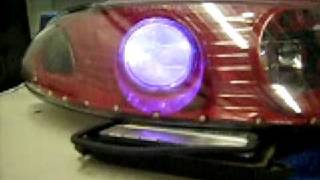 Mitsubishi Eclipse Custom Headlights!!!