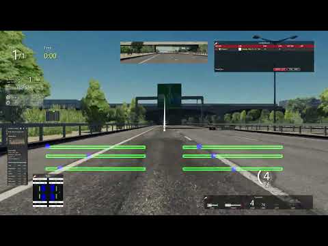 【AssettoCorsa】自動運転の白線認識のしてみた