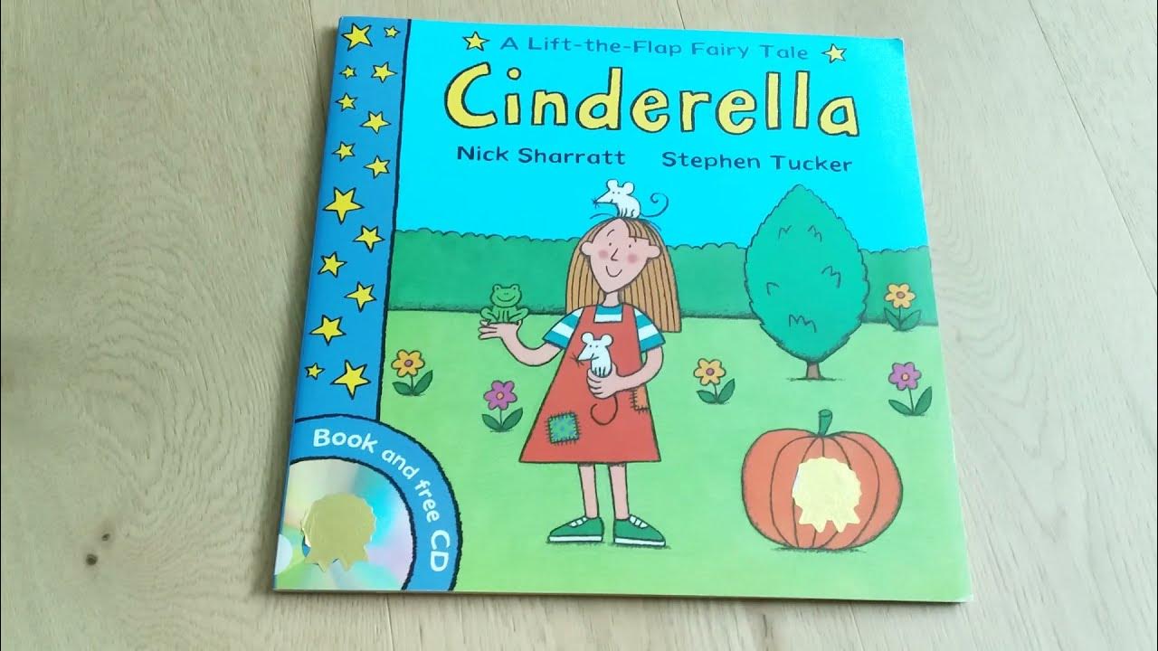 [시은책] (a lift-the-flap fairy tale) cinderella - read aloud - YouTube