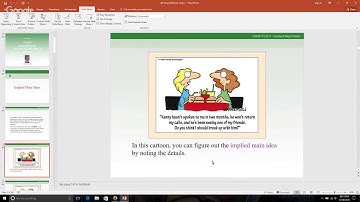 Implied Main Ideas-vs-Stated Main Ideas