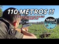 DISPARANDO A LARGA DISTANCIA CON RIFLE DE AIRE (PCP) M22 5.5 CON POSTON APOLO