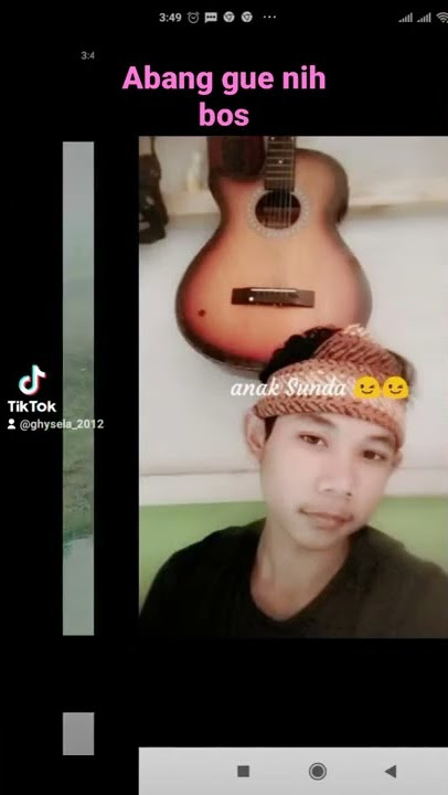 abang gue nih bos ganteng nggak jangan lupa komen