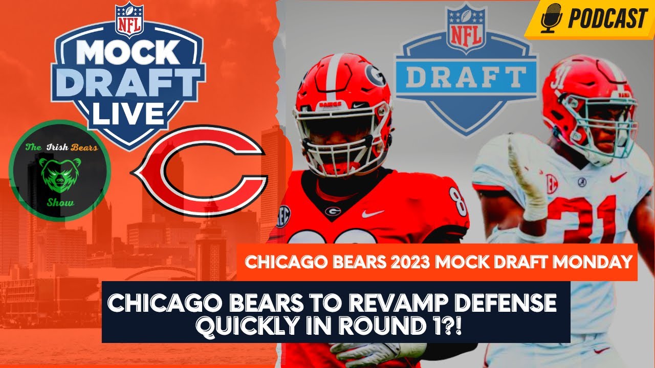 Chicago Bears 2023 NFL Mock Draft Monday Ep.2