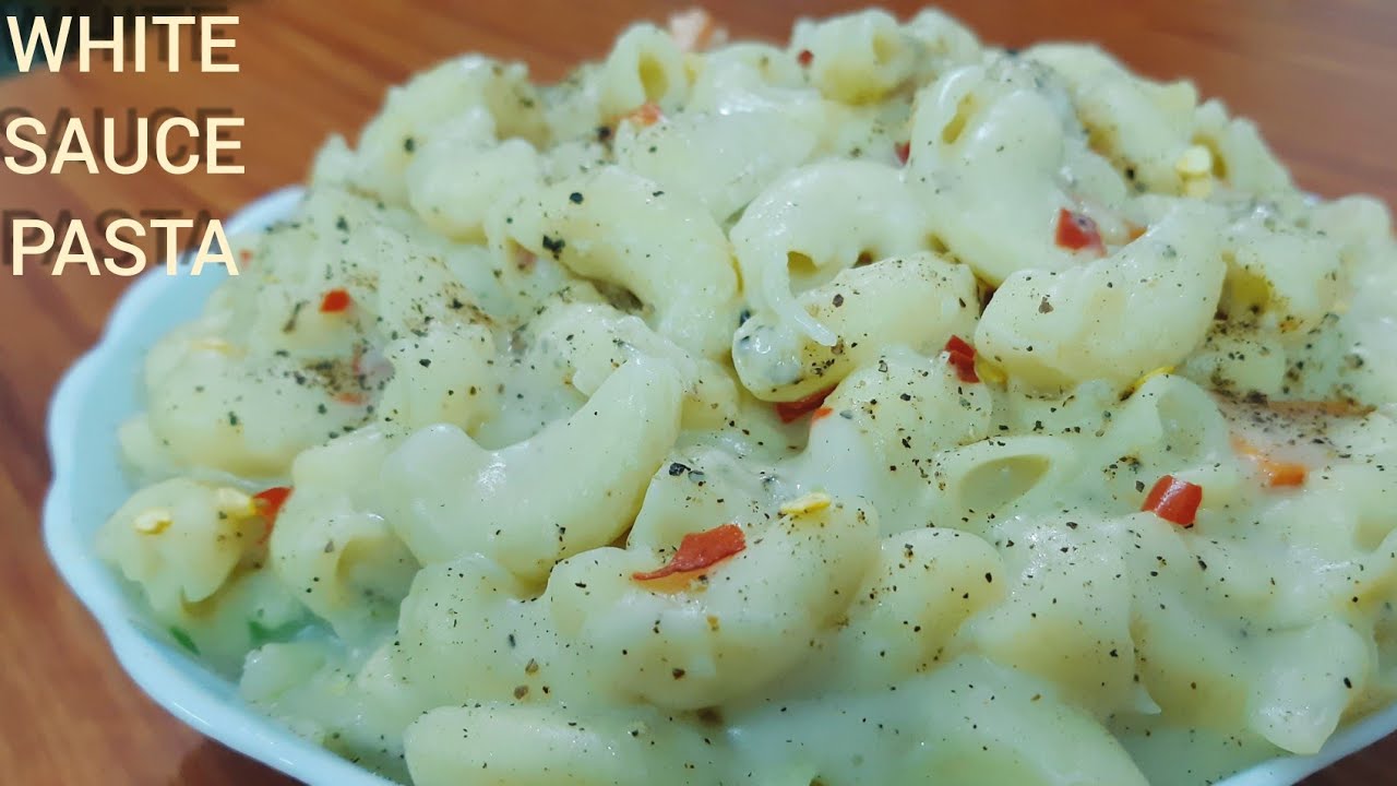 White Sauce Pasta PASTA Simple and easy White Sauce Pasta Recipe