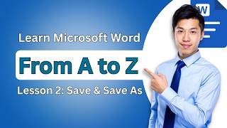 How to Use Save and Save As in Microsoft Word | Beginner Tutorial