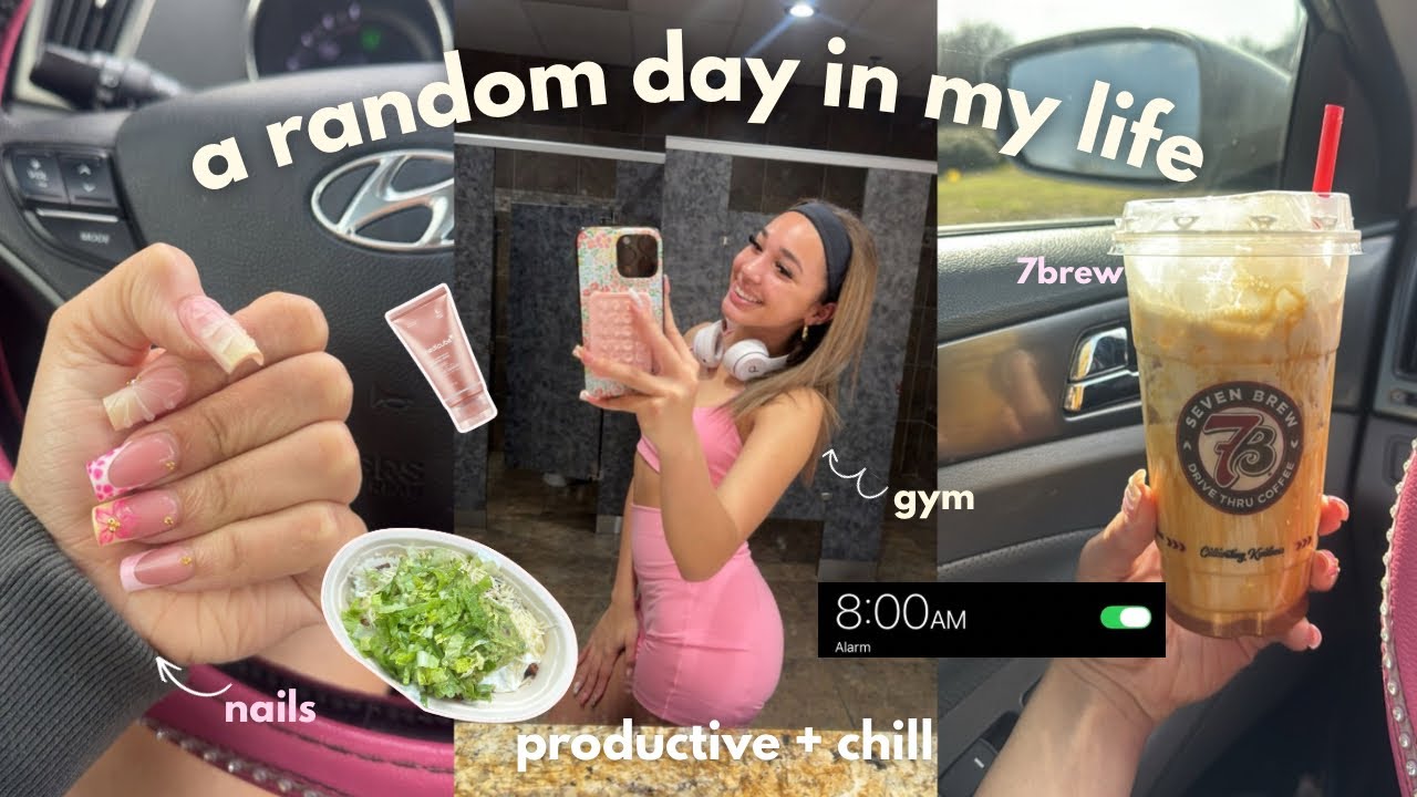 Случайный день из моей жизни | Продуктивно и спокойно ✨