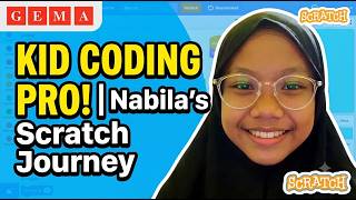 Coding for the Planet: Meet 11-Year-Old Scratch Competition Star, Nabila! | #GEMA #scratchcoding