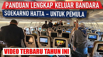 TUTORIAL LENGKAP KELUAR DARI BANDARA SOEKARNO HATTA | AMBIL BAGASI SAMPAI NAIK BUS DAMRI