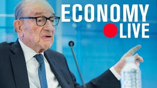 Play video: Alan Greenspan: The bubble economy — Is this time different? | LIVE STREAM