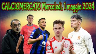 CALCIOMERCATO Mercoledì, 1 maggio 2024