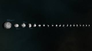 Largest Asteroids Size Comparison