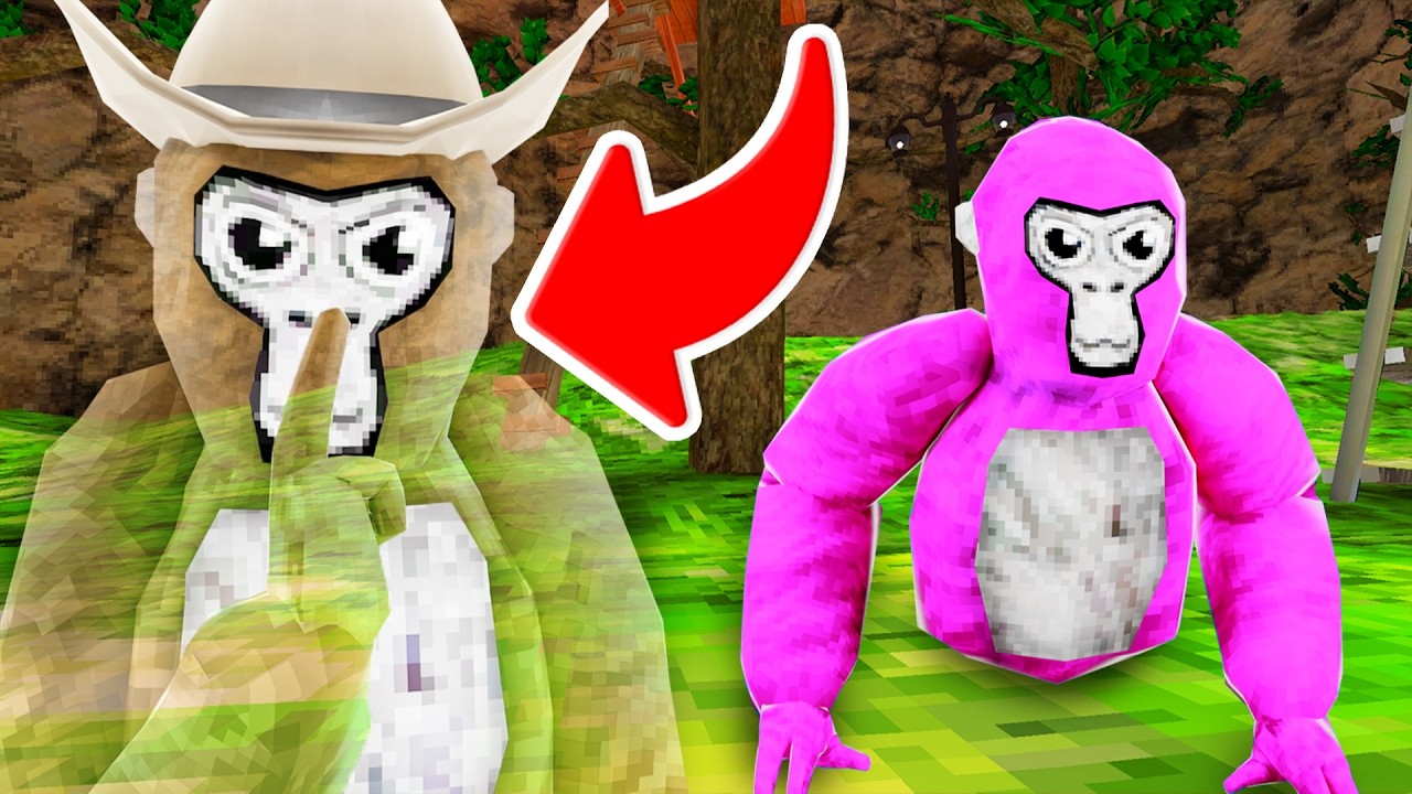 Gorilla Tag but I'm INVISIBLE
