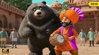 Kalu Madari Aaya | कालू मदारी आया | Fun Hindi Nursery Rhyme for Kids | Baba Tails
