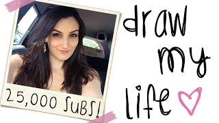 DRAW MY LIFE  LaurenzSide (25,000 Subscriber Special)