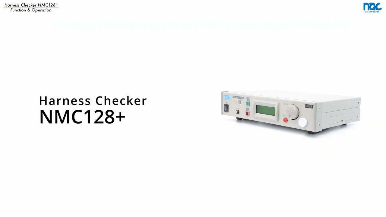 ハーネスチェッカーNMC128+ 全機能紹介動画 - YouTube