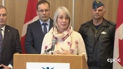 Health minister comments on her visit to CFB Trenton amid coronavirus quarantine