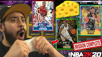 I COMPLETED EVERY COLLECTION FOR GALAXY OPALS AND MADE THE CHEESIEST SQUAD IN NBA 2K20 MYTEAM
