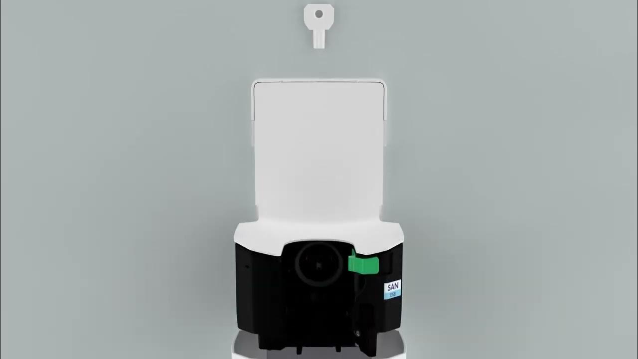 PURELL® ES8 Touch Free Dispenser with Energy on the Refill Installation