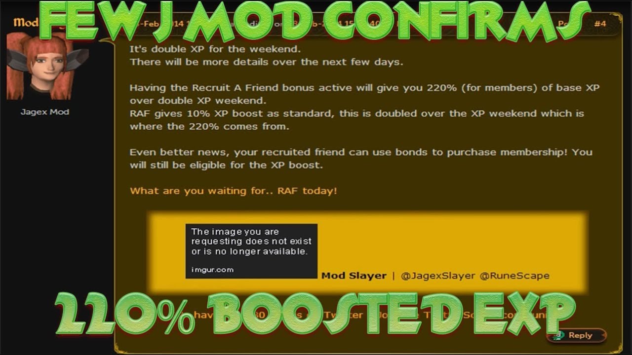 220% Boost During Bonus Exp Weekend..(RAF) Confirm On Revolution Next Week!