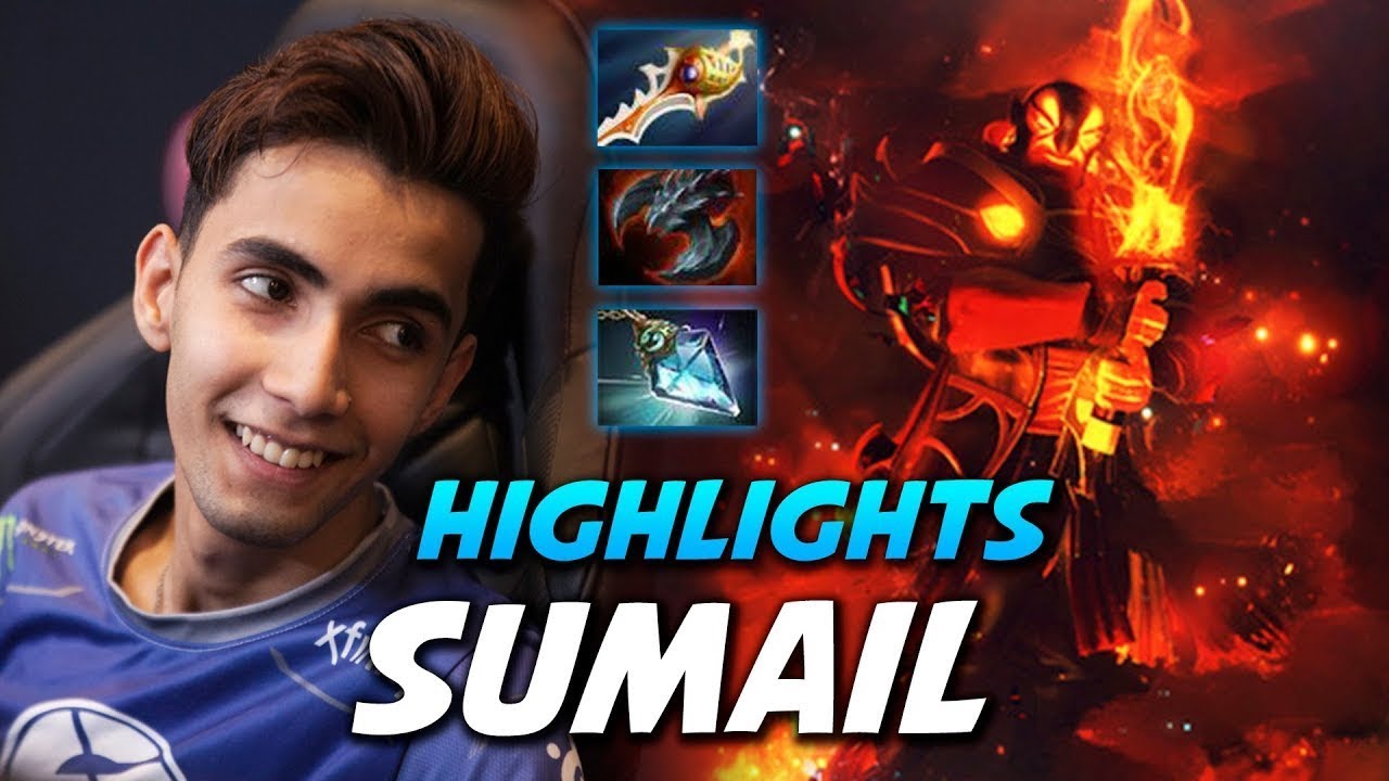 SUMAIL EMBER SPIRIT   FIRE OG MONSTER   Dota 2 Pro Highlights 7.25b