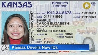 Kansas unveils new 'Real ID' drivers licenses, 3 years early