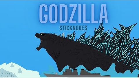 GODZILLA 2019-21|STICKNODES ANIMATION|DOWNLOAD|#godzilla #animation #sticknodes