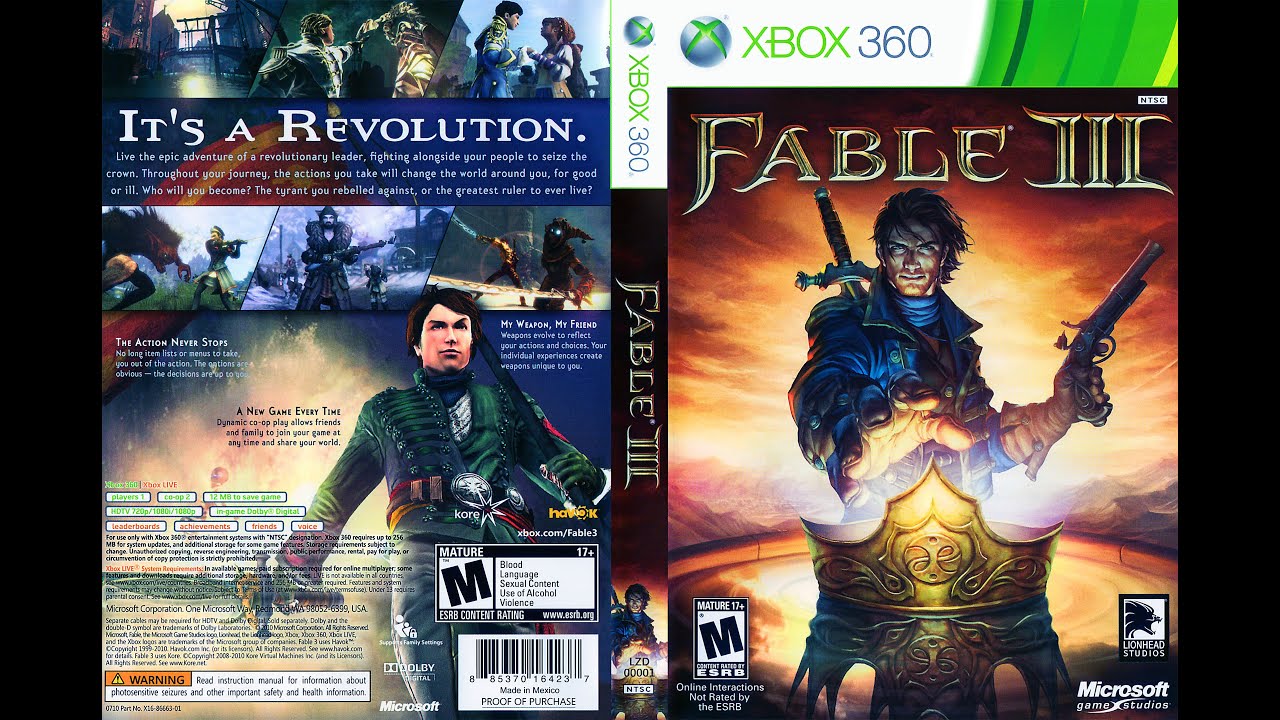 Preços baixos em Jogos de Vídeo Fable III