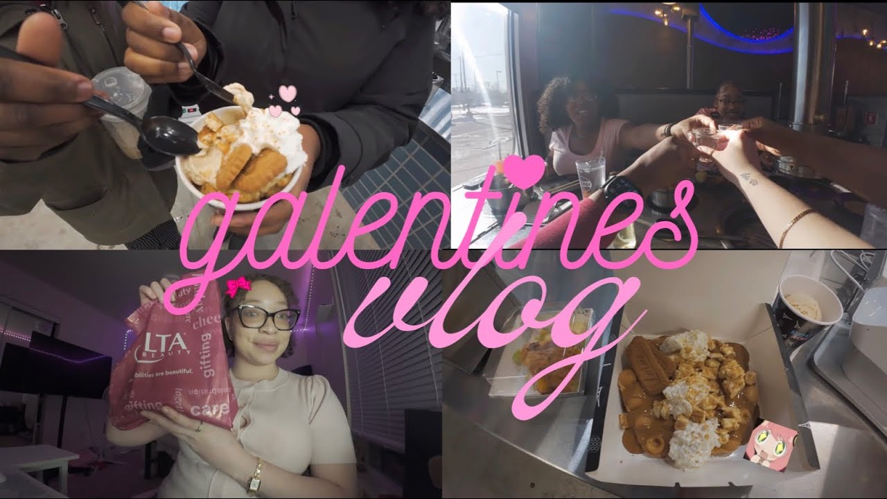 GALENTINES VLOG🎀🧋| ulta trip, kbbq, boba, etc