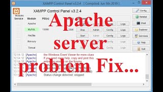 apache server problem
