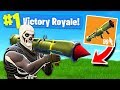 *NEW* LEGENDARY GUIDED MISSILE LAUNCHER Gameplay In Fortnite: Battle Royale