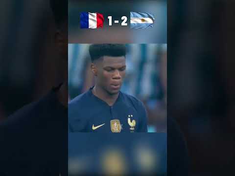 ركلات الترجيح بين فرنسا والأرجنتين في كأس العالم 2022 كأس العالم كرة القدم شورت