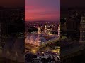 Aerial view of masjid al quba  ishara islamic media