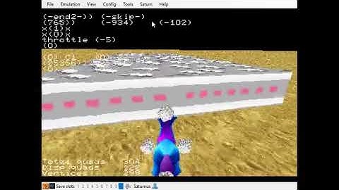 [Sega Saturn Homebrew] Early Collision/Physics
