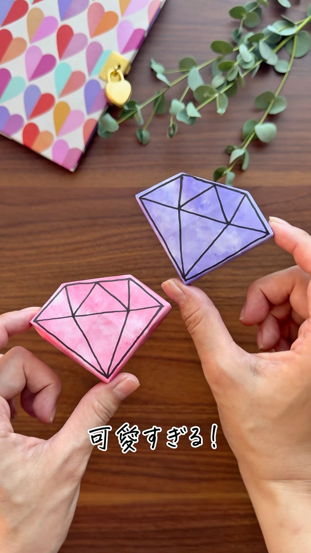 It's easy♪ Jewelry box💎Dreamy origami♡ - YouTube