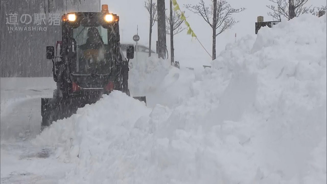 最強寒波 会津・中通り北部中心に大雪など警戒 只見133センチ、桧枝岐