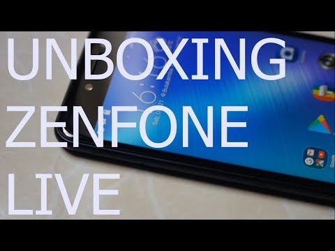 Unboxing Asus Zenfone Live ZB501KL Black