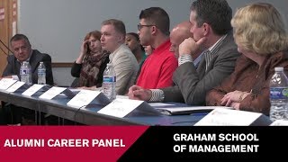 Graham School of Management Alumni Career Panel 2017