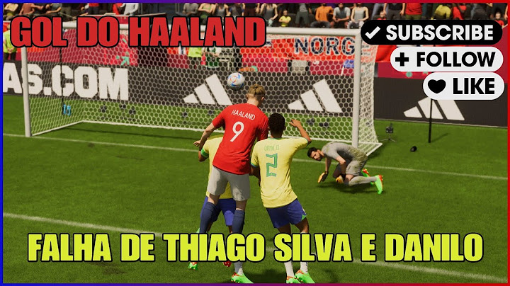 FIFA 23 PS5: HAALAND FAZ GOL DE CABEÇA COM FALHA DE THIAGO SILVA, DANILO E ALISSON