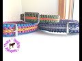 Modified sanctified adjustable dog collar with centre chain stitch (endless falls)