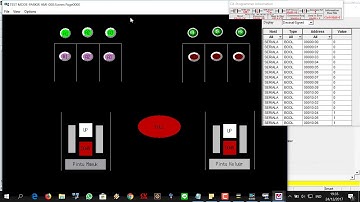 Simulasi Parkir menggunakan Cx Programmer dan Cx Designer