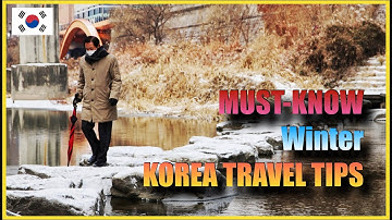 🇰🇷 Must-Know Tips for Winter Travel in Korea ❄️