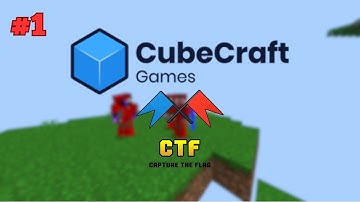 CAPTURE THE FLAG IN CUBECRAFT SERVER 2025!