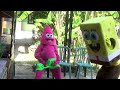 OTW BELI ES CAPCIN & GORENGAN SPONGEBOB SQUAREPANTS & PATRICK START COSPLAY - ON MY WAY