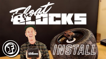 How to install your TFL Float blocks